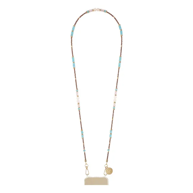 Chaine Longue Iliana 120 cm | Marron