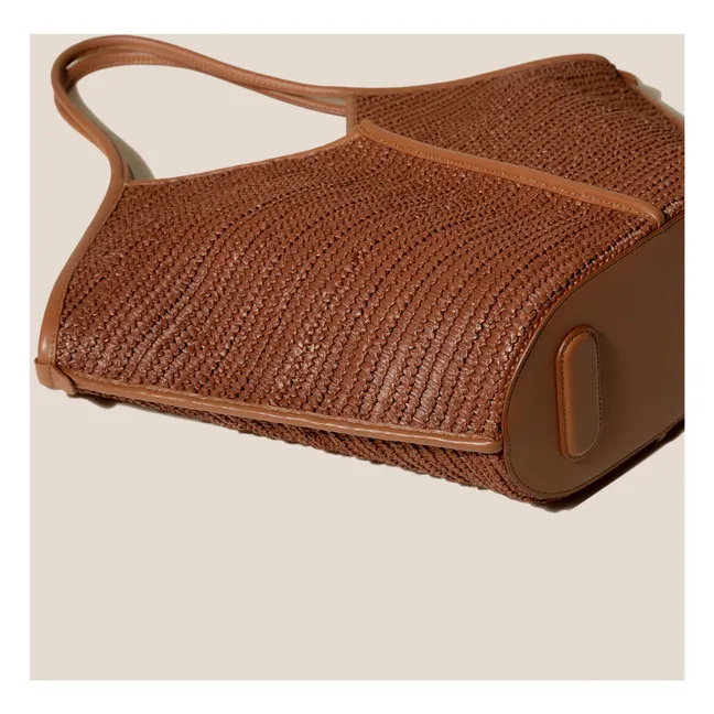 Calella Raphia bag | Camel