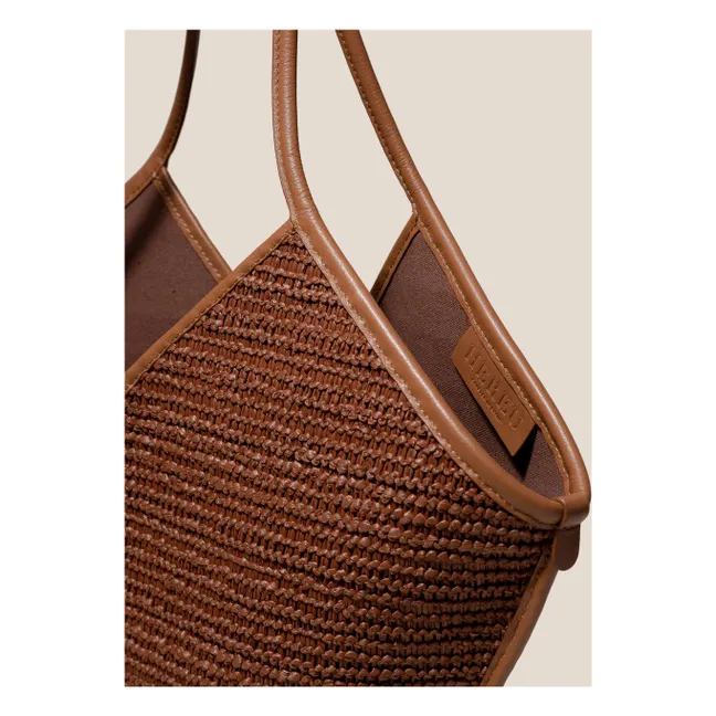 Calella Raphia bag | Camel