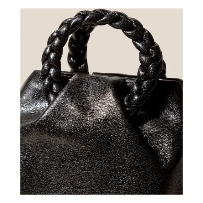 Borsa Bombon M Soft Shiny | Nero