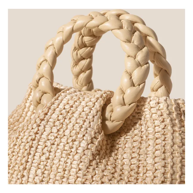 Tasche Bombon M Raphia | Natur