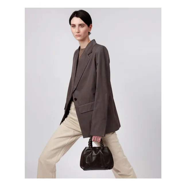 Bag Bombon M Soft Shiny | Black