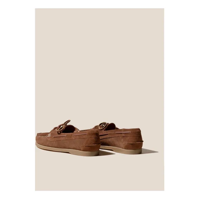 Mocassins Saler Nautic Suede | Noisette