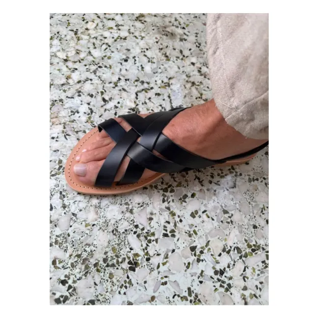Sandales Rome | Noir