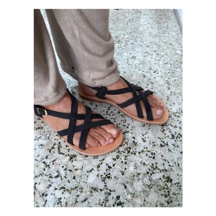 Sandales Verona Nubuck | Noir- Image produit n°2