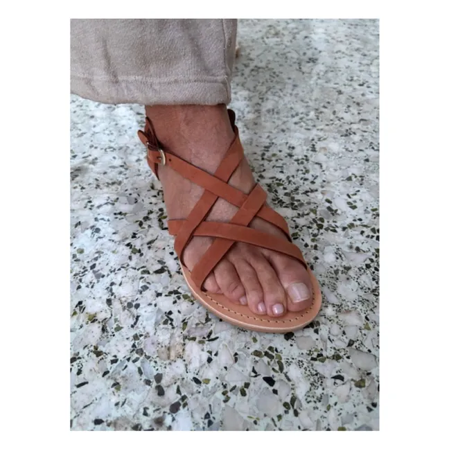 Sandales Verona Nubuck | Camel