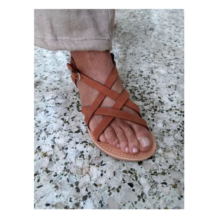 Sandales Verona Nubuck | Camel- Image produit n°1