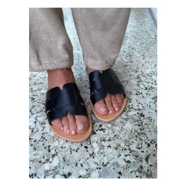 Mules Oriane | Noir