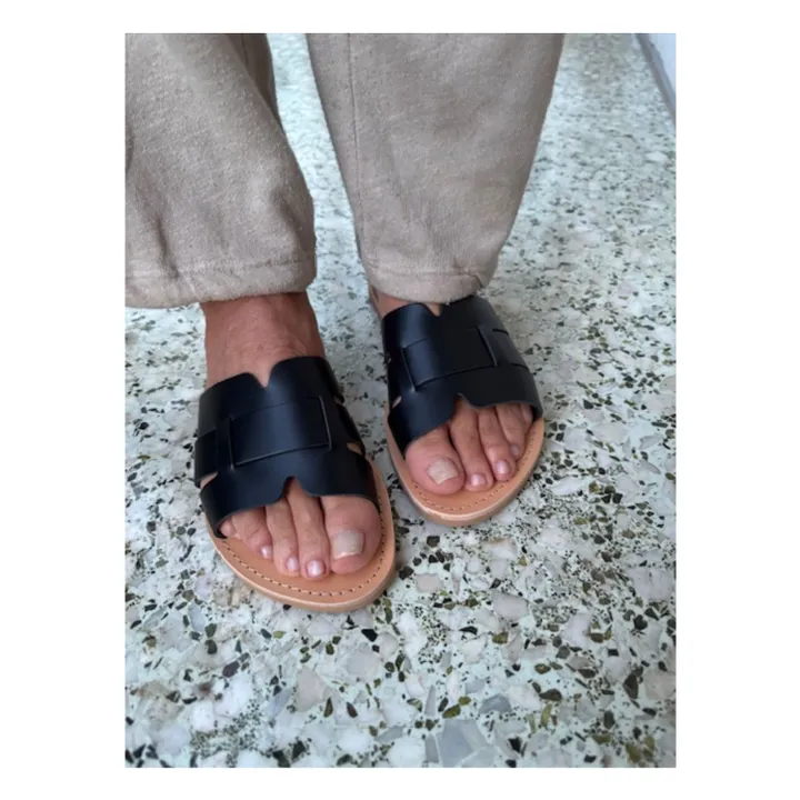 Mules Oriane | Noir- Image produit n°1