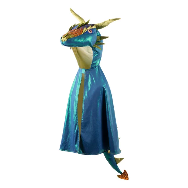 Iridescent Dragon Cape | Blue