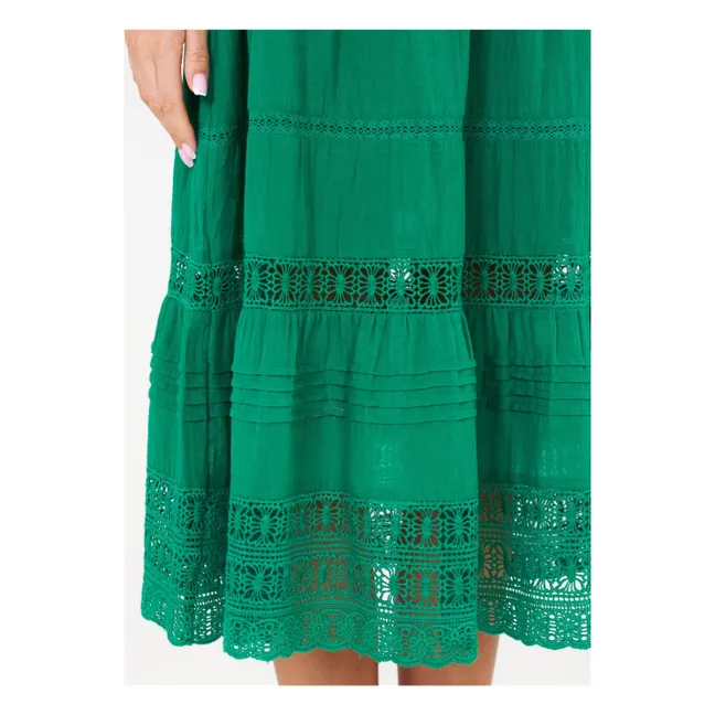 Long dress Loretta | Green