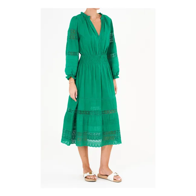 Robe Longue Loretta | Vert