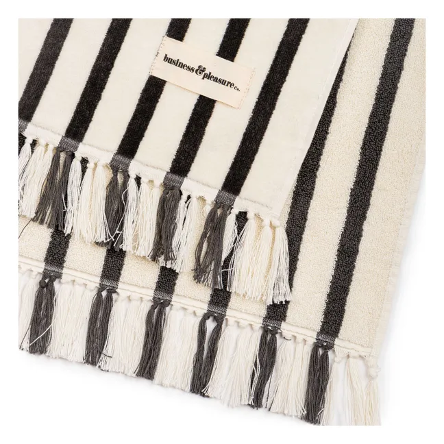 Beach towel | Black