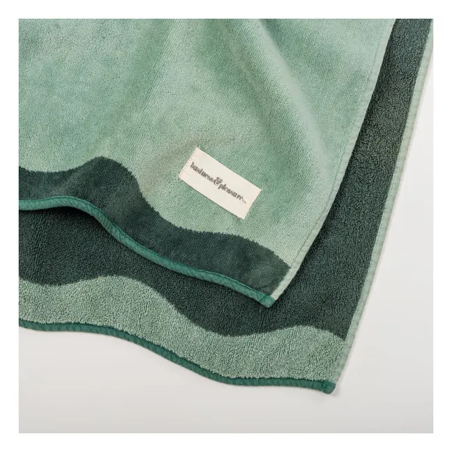 Serviette de plage | Bleu Vert