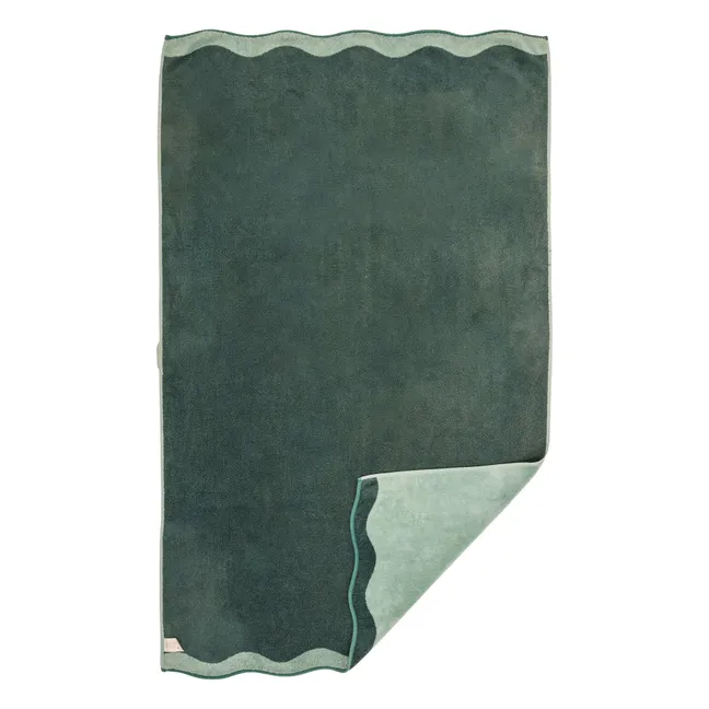 Serviette de plage | Bleu Vert