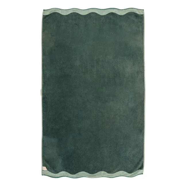 Serviette de plage | Bleu Vert