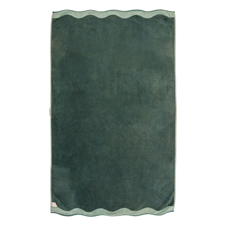 Serviette de plage | Bleu Vert- Image produit n°4