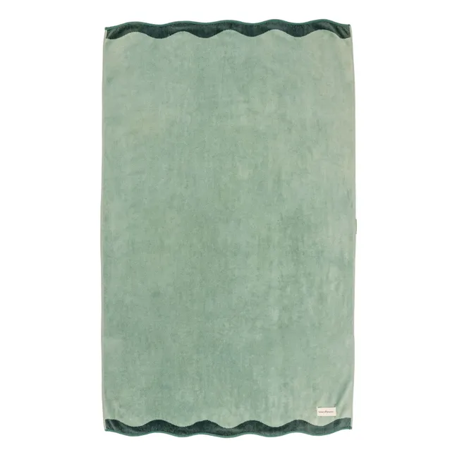 Serviette de plage | Bleu Vert