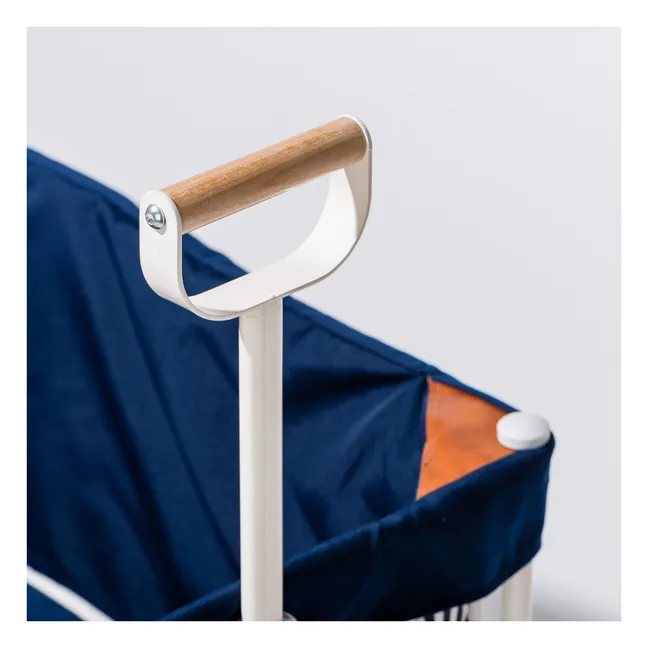 Chariot de plage | Bleu marine