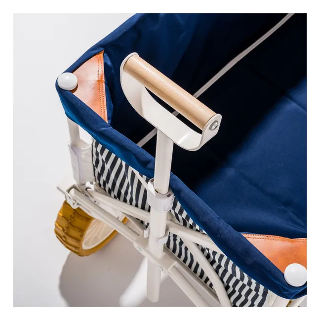 Chariot de plage | Bleu marine