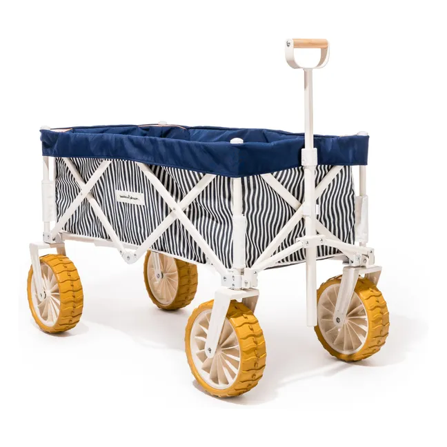 Chariot de plage | Bleu marine