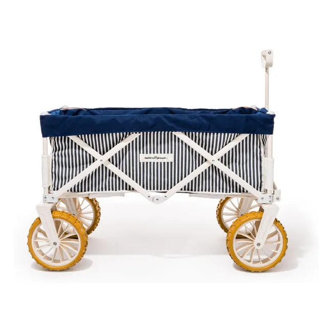 Chariot de plage | Bleu marine