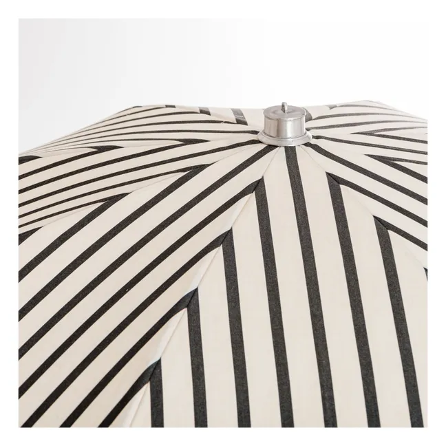 Parasol frangé Premium | Noir