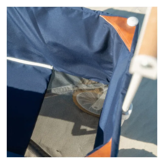 Chariot de plage | Bleu marine