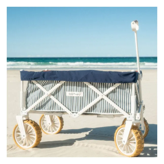 Chariot de plage | Bleu marine