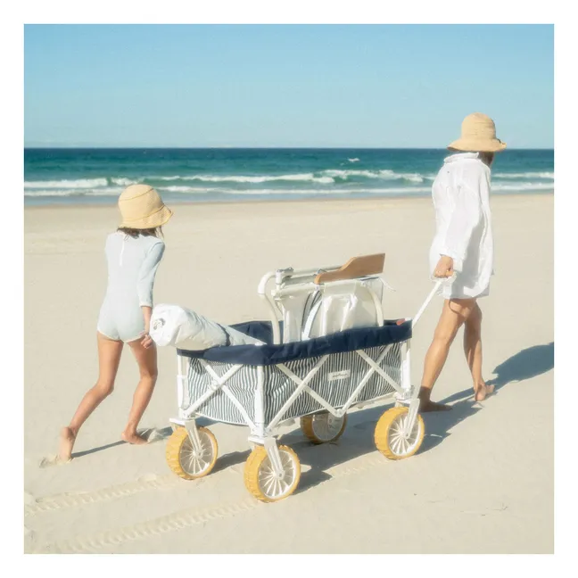 Chariot de plage | Bleu marine
