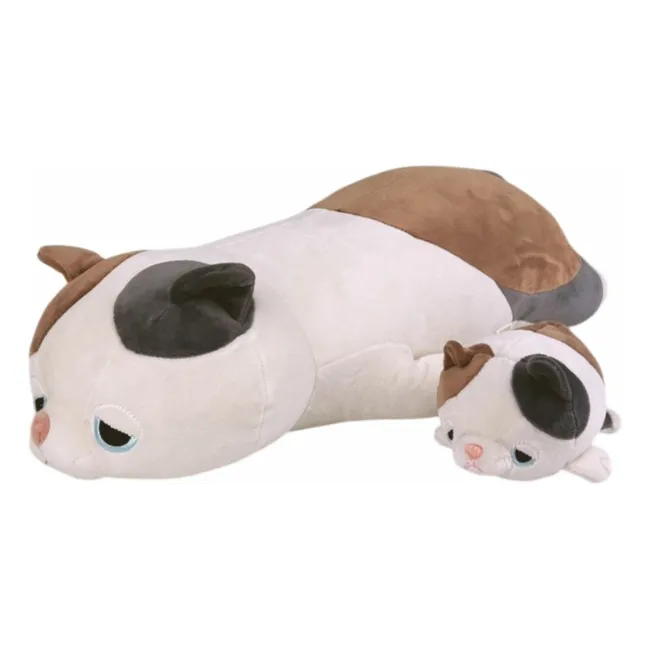 Peluche del gatto Yuzu | Bianco