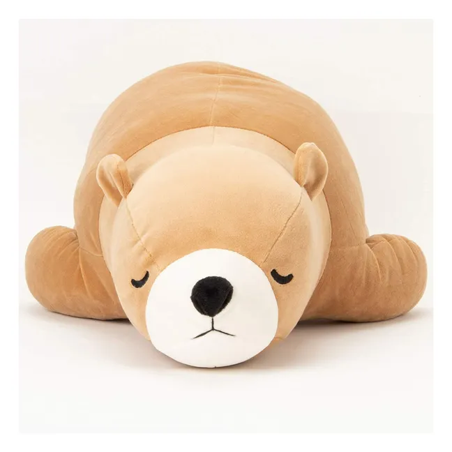Brown Bear Cookie plush | Dark Beige