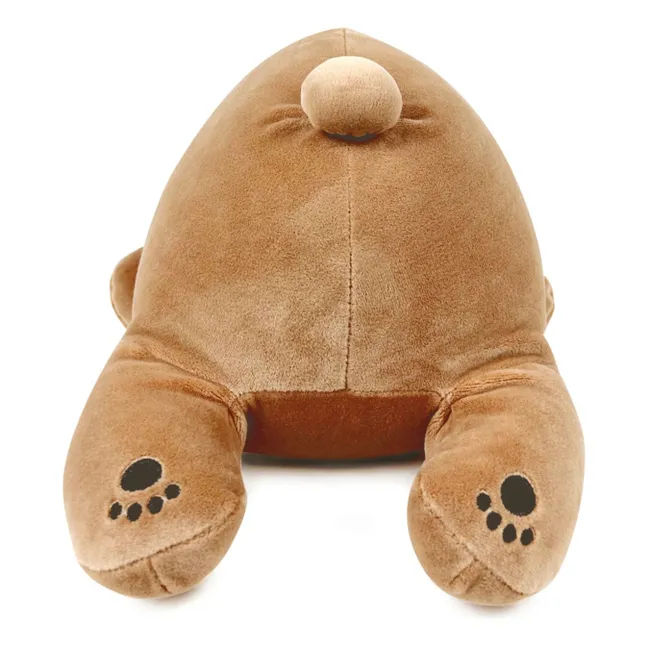 Brown Bear Cookie plush | Dark Beige