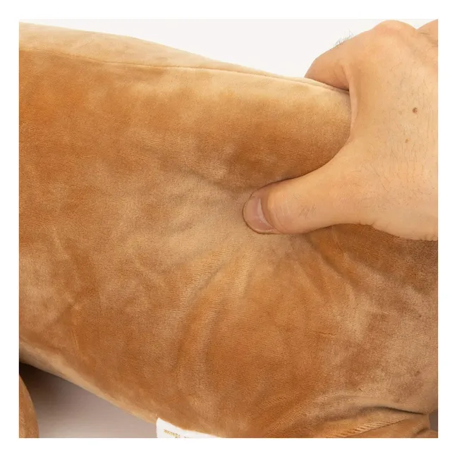Brown Bear Cookie plush | Dark Beige