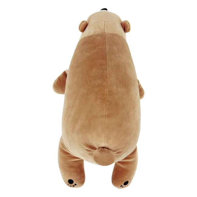 Brown Bear Cookie plush | Dark Beige