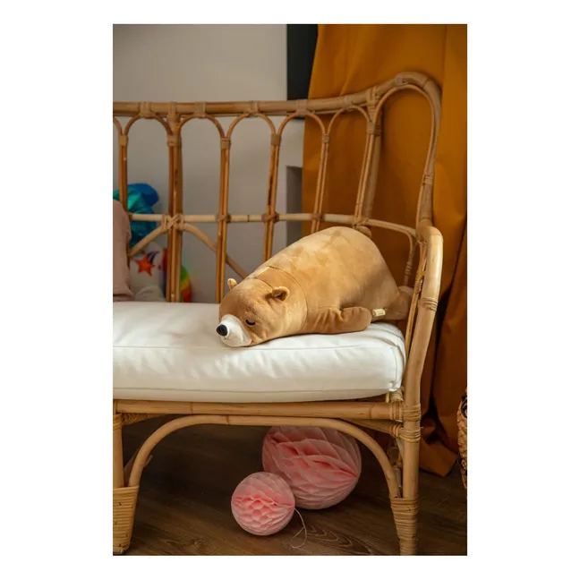 Brown Bear Cookie plush | Dark Beige