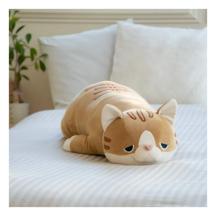 Peluche Mugi le Chat | Camel- Image produit n°6