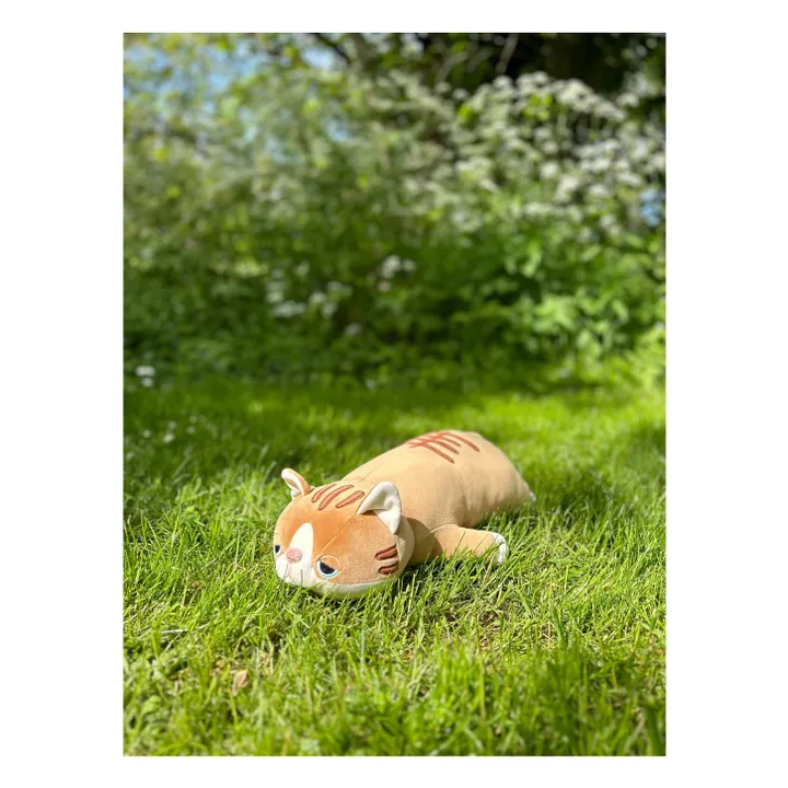 Peluche Mugi le Chat | Camel- Image produit n°2