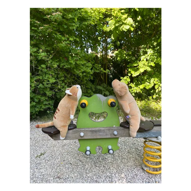 Peluche Mugi le Chat | Camel