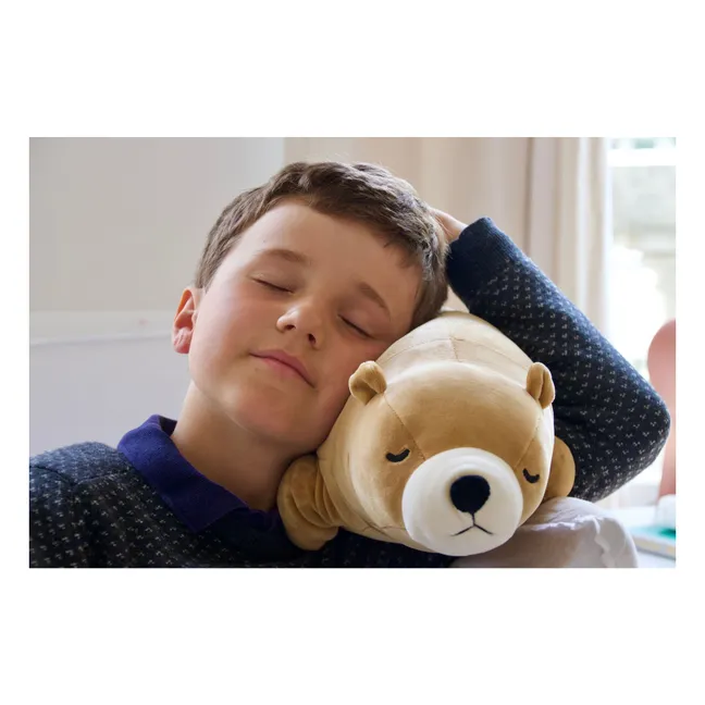 Brown Bear Cookie plush | Dark Beige