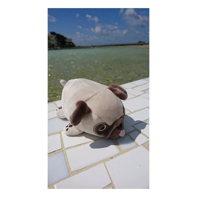 Peluche Hana le Bulldog | Ecru