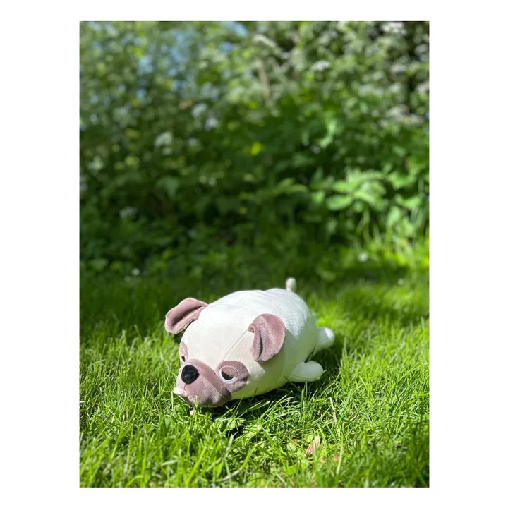 Peluche Hana le Bulldog | Ecru- Image produit n°2