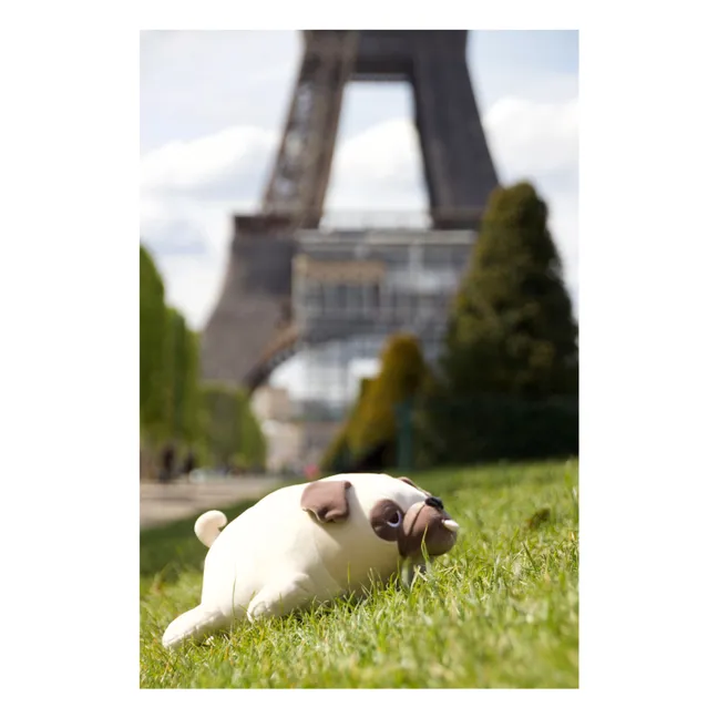 Peluche Hana le Bulldog | Ecru