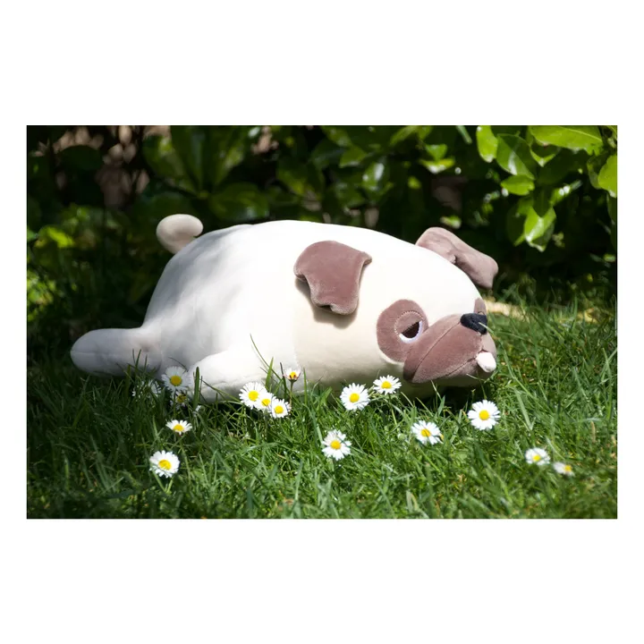 Peluche Hana le Bulldog | Ecru- Image produit n°4