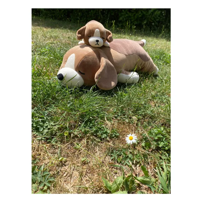 Peluche Vick le Chien Beagle | Brun
