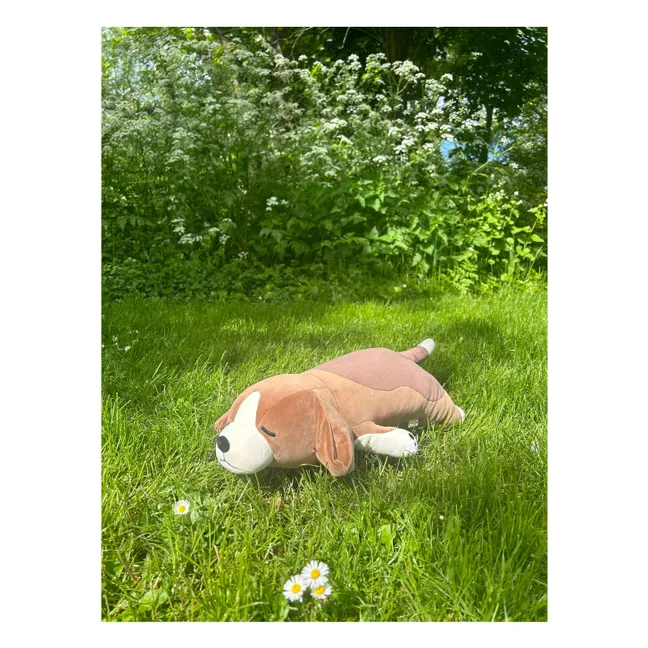 Vick the Beagle plush dog | Brown