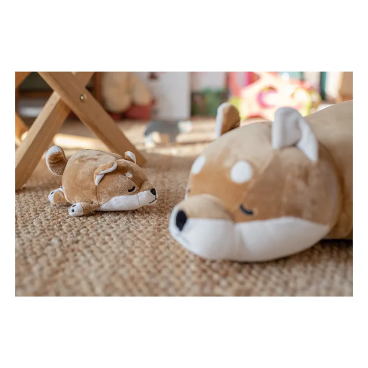 Peluche Kotarou le Chien Shiba | Camel- Image produit n°1