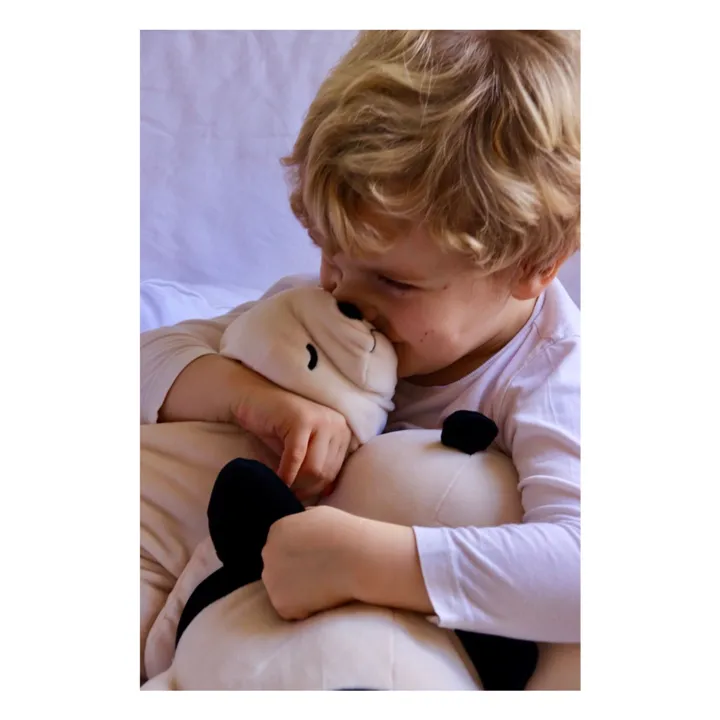 Peluche Paopao le Panda | Noir/Blanc- Image produit n°1