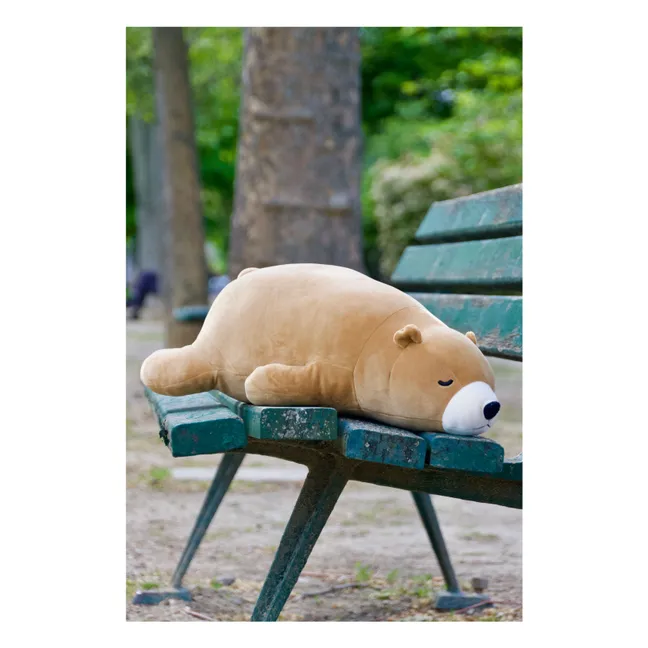 Brown Bear Cookie plush | Dark Beige