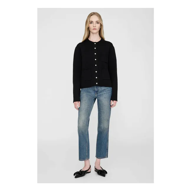 Ballerines Nina Cuir | Noir